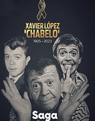 Murió Xavier López ‘Chabelo’.